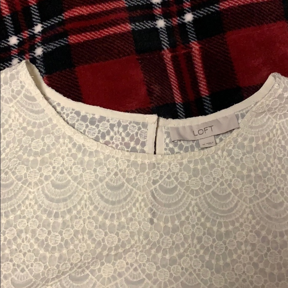 Loft Lace Shell - image 2